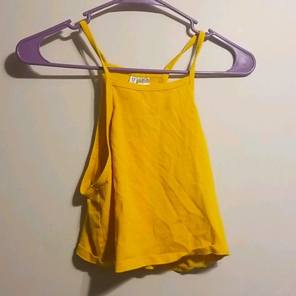 Yellow tank top